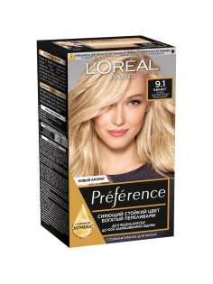 Краска для волос L'Oreal Preference 9.1 Викинг, 243мл