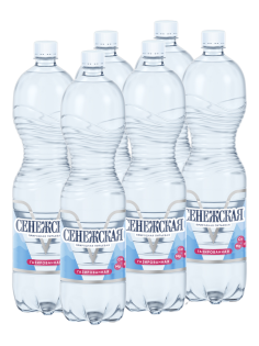 Вода Сенежская питьевая газированная, 1.5л х 6 шт