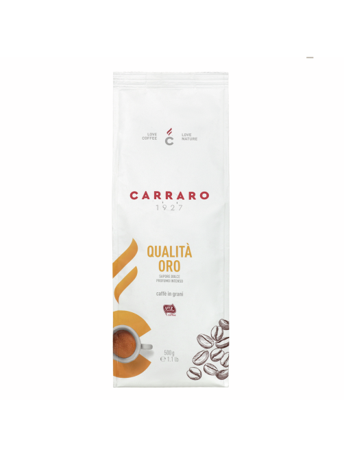 Кофе Carraro Qualita Oro в зернах, 500г