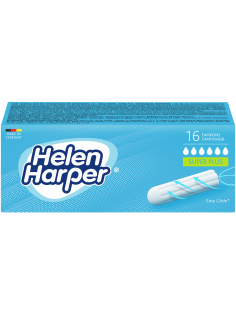 Тампоны женские Helen Harper super plus гигиенические без аппликатора, 16шт