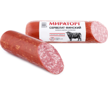 Колбаса Мираторг Сервелат финский варено-копченая, 300г
