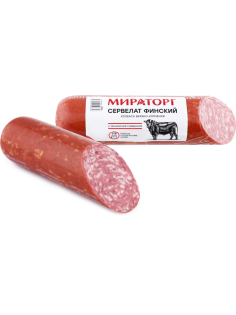 Колбаса Мираторг Сервелат финский варено-копченая, 300г
