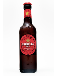 Пиво Estrella Damm светлое, 0.33л