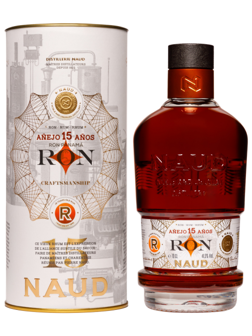 Ром Naud Anejo Panama 15 лет в подарочной упаковке, 0.7л