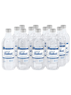 Вода Legend of Baikal газированная стекло, 330мл x 12 шт