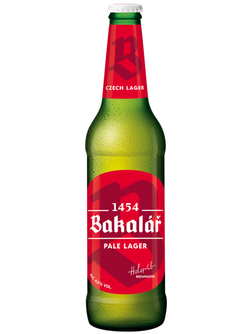 Пиво Bakalar Pale Lager светлое, 0.5л