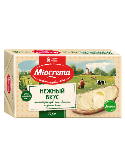 Крем Miocrema на растительных маслах 72.5%, 180г