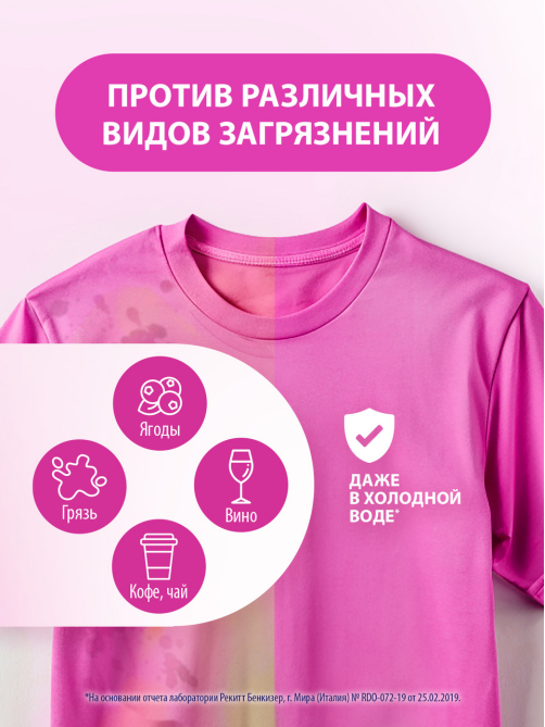 Спрей-пятновыводитель для тканей Vanish Oxi Action для предварительной обработки пятен, 500мл