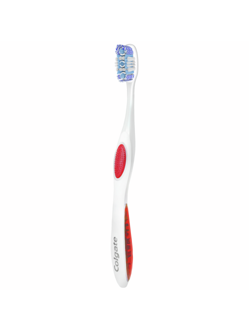 Зубная щетка Colgate Optic white отбеливающая средняя жесткость