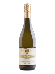 Вино игристое Giacondi Lambrusco белое полусладкое, 0.75л