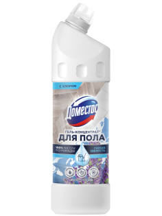 Гель-концентрат для пола Доместос Горная свежесть Ультра гигиена, 1л