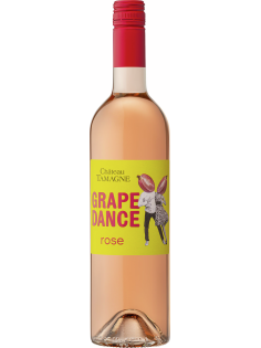 Вино Chateau Tamagne Grape Dance Rose розовое полусухое, 0.75л