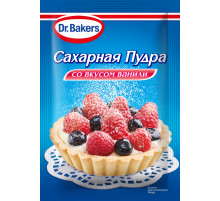 Сахарная пудра Dr.Bakers со вкусом ванили, 80г