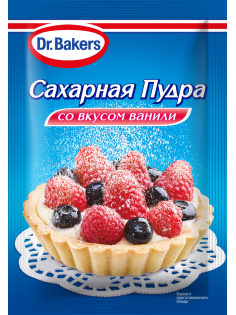 Сахарная пудра Dr.Bakers со вкусом ванили, 80г