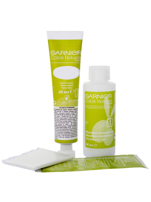 Крем-краска для волос Garnier Color Naturals Питательная c 3 маслами 3 Темный каштан, 110мл