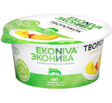 Творожок Эконива с персиком и абрикосом 5%, 125г