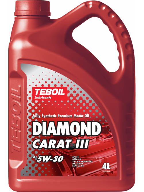 Масло моторное Teboil Diamond Carat III 5W-30, 4л
