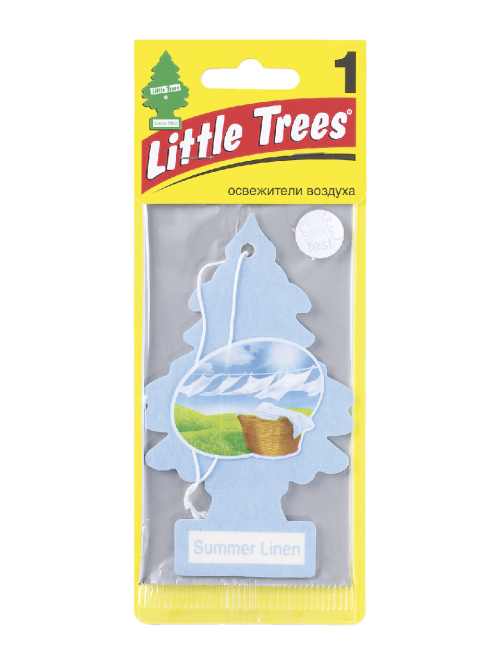 Ароматизатор для автомобиля Car Freshner Little Trees Аромат ванили