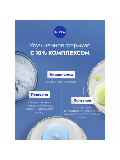 Бальзам Nivea Sos для тела увлажняющий с пантенолом, 250мл