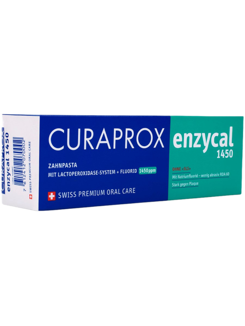 Зубная паста Curaprox Enzycal Сладкая мята, 75мл