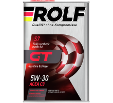 Масло моторное Rolf GT Sae 5W-30 Api SN/CF синтетическое, 4л