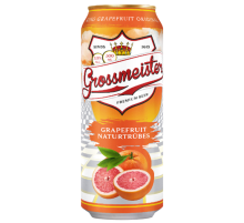 Пивной напиток Grossmeister грейпфрут, 0.5л