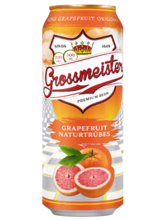 Пивной напиток Grossmeister грейпфрут, 0.5л