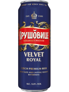 Пиво Крушовице Velvet, 0.43л