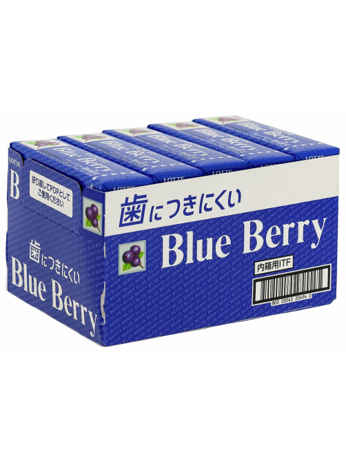 Жевательная резинка Lotte Blue Berry, 26г x 15 шт