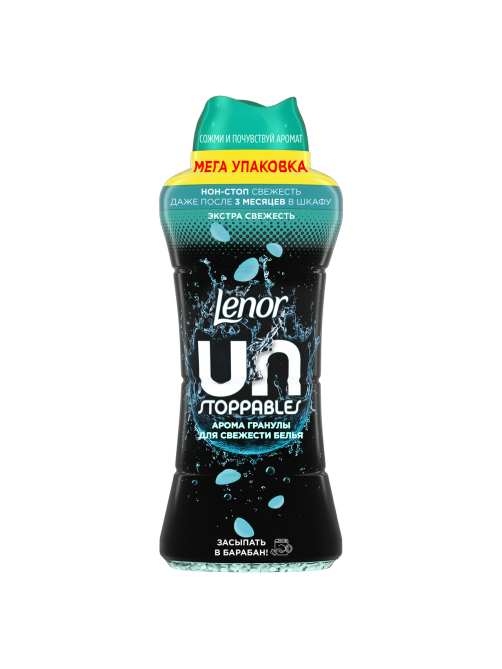 Арома гранулы для белья Lenor Unstoppables, 735г