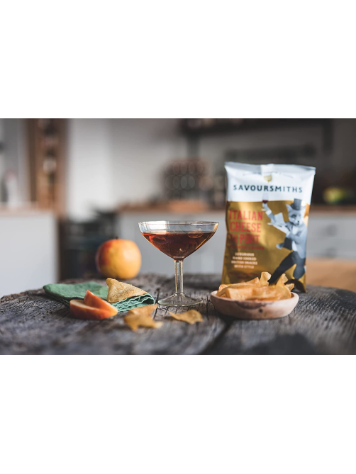 Чипсы Savoursmiths Итальянский сыр и портвейн, 150г