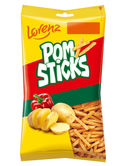 Чипсы Lorenz Pomsticks соломкой Паприка, 100г