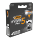 Сменные кассеты для мужской бритвы BIC Flex 5 Hybrid 5 подвижных лезвий, 4 шт