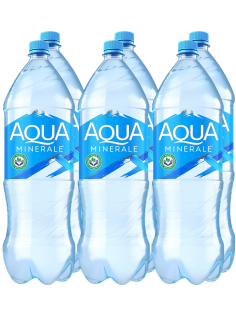 Вода Aqua Minerale питьевая негазированная, 2л x 6 шт