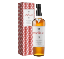 Виски шотландский Macallan Double Cask Collection 15 лет в подарочной упаковке, 0.7л