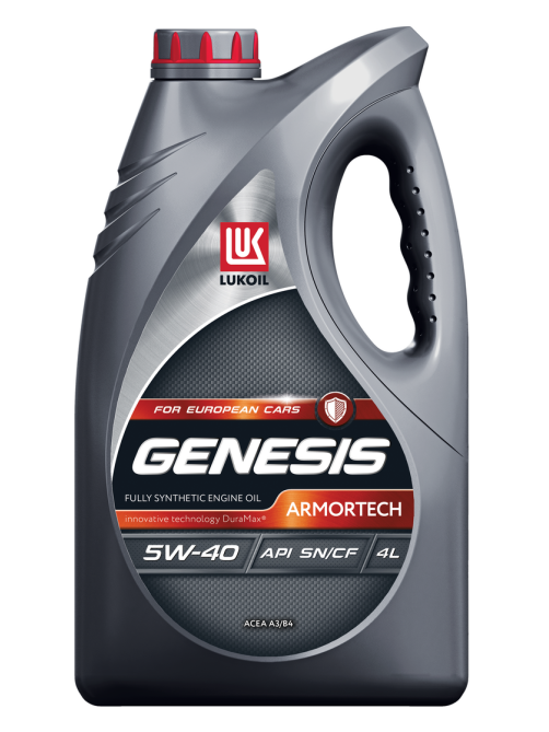 Масло моторное синтетическое Lukoil Genesis Armortech 5W-40, 4л