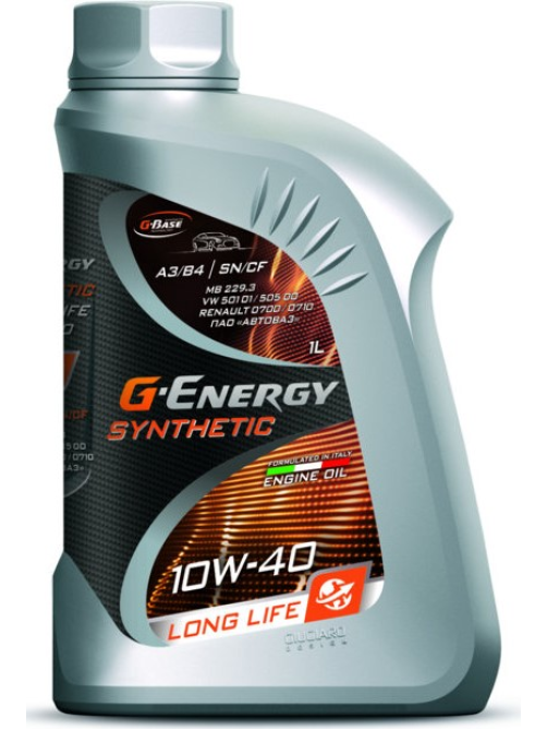 Масло моторное G-Energy Synthetic Long Life 10W-40, 1л