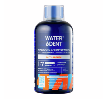 Жидкость-ополаскиватель Waterdent Анти-кариес 2в1 для ирригатора, 500мл