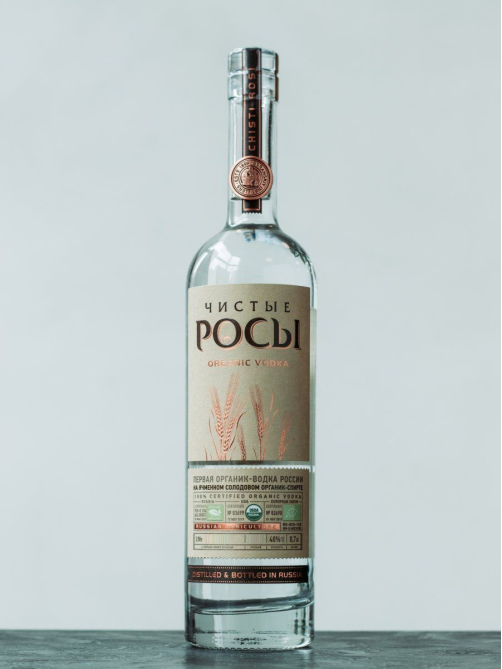 Водка Чистые Росы Из ячменного зерна, 0.7л