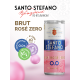 Напиток винный безалкогольный Santo Stefano розовый брют, 0.25л