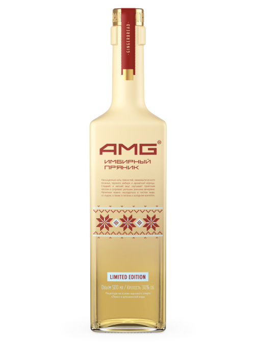 Настойка AMG имбирный пряник полусладкая, 0.5л