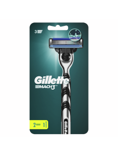 Станок для бритья Gillette Mach3 + 2 сменные кассеты