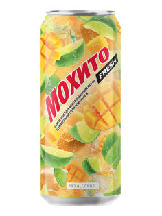 Напиток Мохито Fresh манго газированный, 450мл