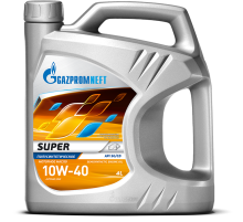 Масло моторное Gazpromneft Super 10W-40, 4л