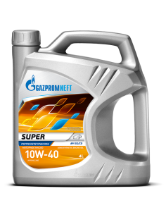 Масло моторное Gazpromneft Super 10W-40, 4л