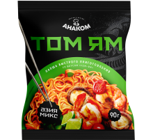 Лапша быстрого приготовления Анаком Том ям, 90г