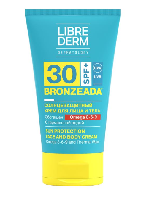 Крем Librederm солнцезащитный Spf30 мега 3-6-9, 150мл