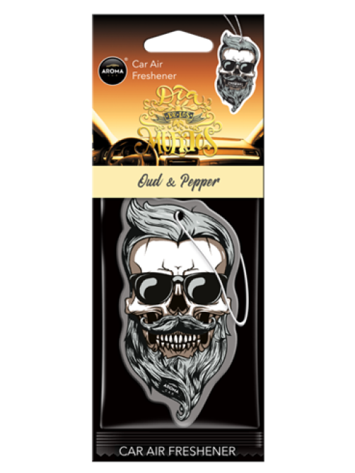 Ароматизатор для автомобиля Aroma Car Dia fe los muertos Oud & Pepper