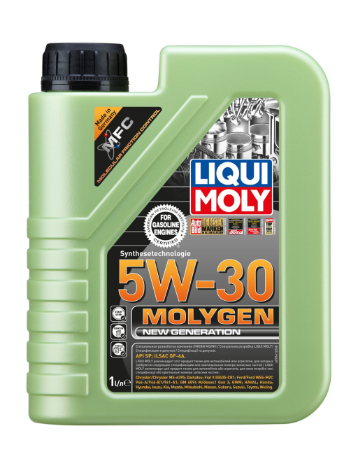 Масло моторное Liqui Moly Molygen 5W-30 с присадками, 1л