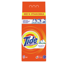 Стиральный порошок Tide Аква-пудра Альпийская свежесть, 9кг